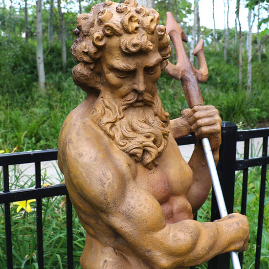 Neptune with Trident Statue