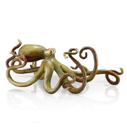 Octopus Sculpture- Tan Hot Patina by San Pacific International/SPI Home