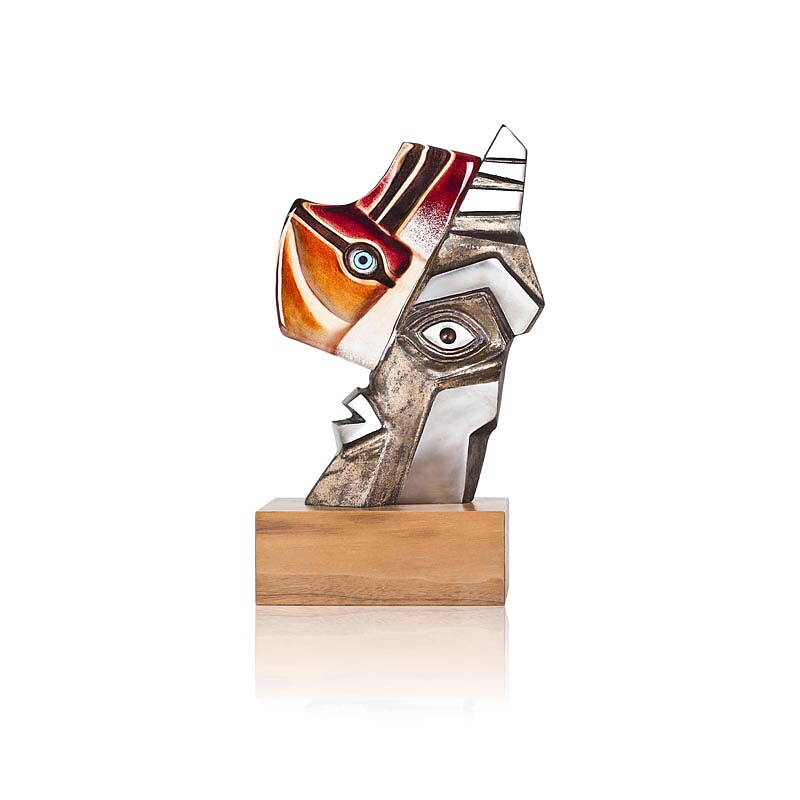 Orfeus IV Crystal Sculpture by Mats Jonasson