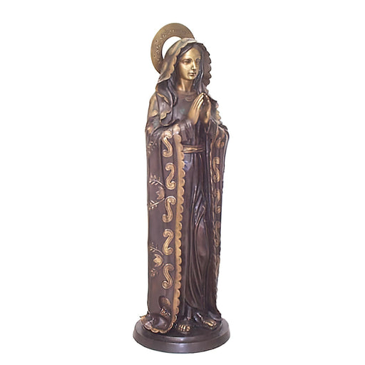 Our Lady of Rosary- Bronze Sculpture