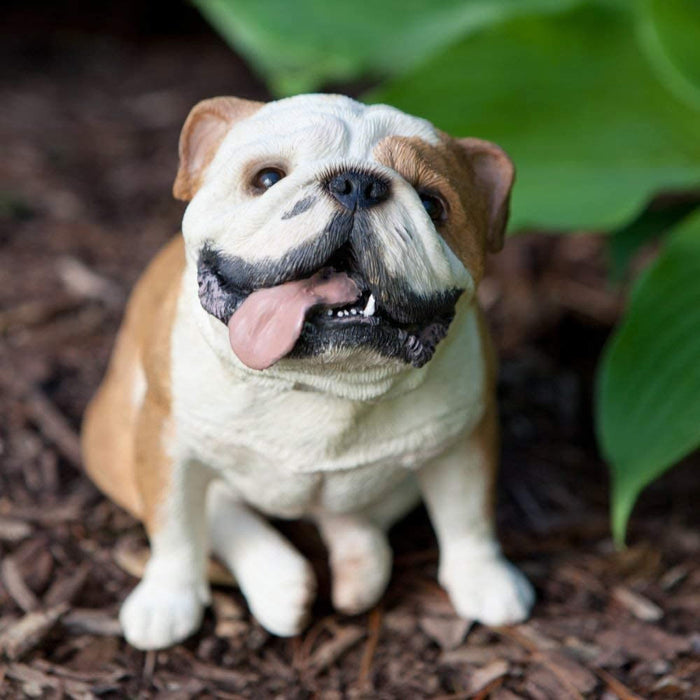 Outdoor Garden Bulldog Statue