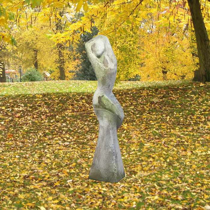 Abstract Stretching Female Outdoor Statue- Large