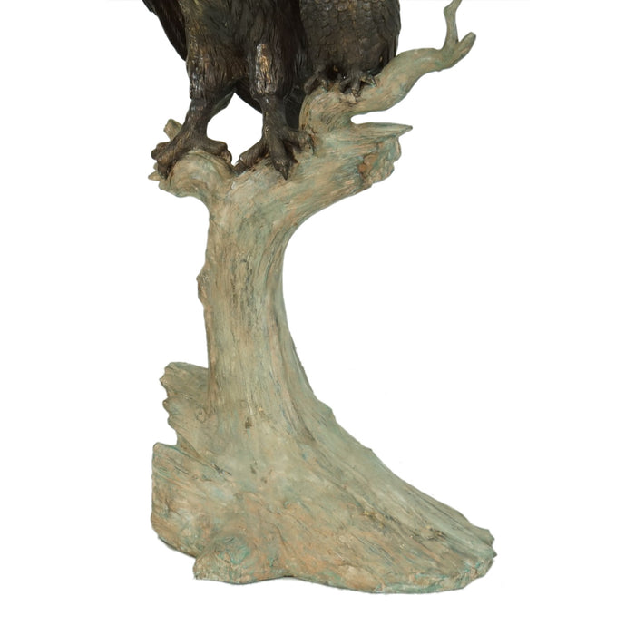 Owl & Owlet Bronze Sculpture