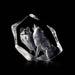 Pair of Wolves Crystal Statue by Mats Jonasson