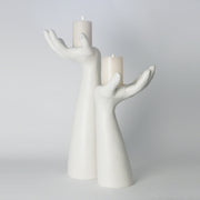 Palm Candle Holders