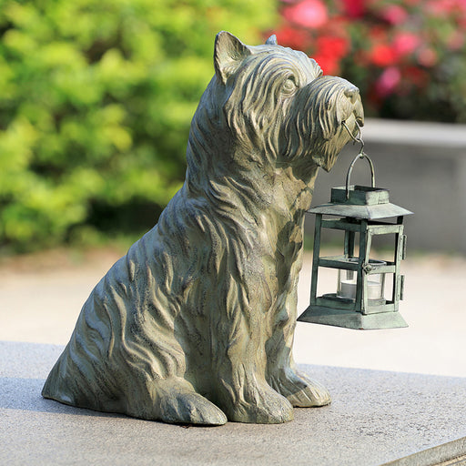 Patient Pooch- Dog Garden Lantern by San Pacific International/SPI Home