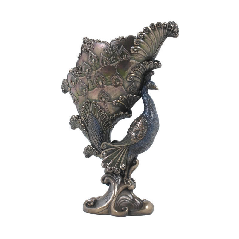 Peacock Raised Bowl
