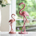 Pensive Flamingos Statue Pair by San Pacific International/SPI Home