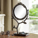 Pinecone and Branch Vanity Mirror by San Pacific International/SPI Home