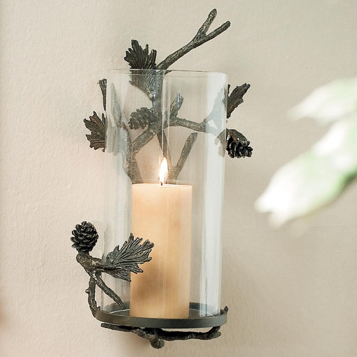 Pinecone Wall Candle Sconce by San Pacific International/SPI Home