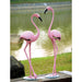Pink Flamingo Pair Garden Sculptures by San Pacific International/SPI Home