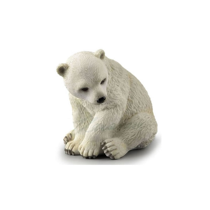 Polar Bear Cub Sitting Figurine by Veronese Design