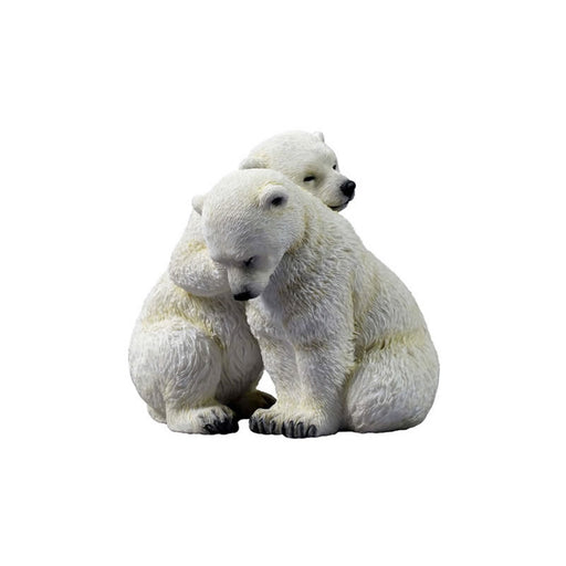 Polar Bear Cubs Statue