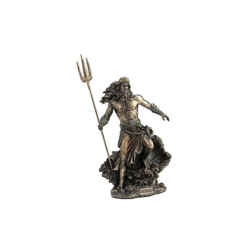 Poseidon Statue- Greek God Of The Sea by Veronese Design