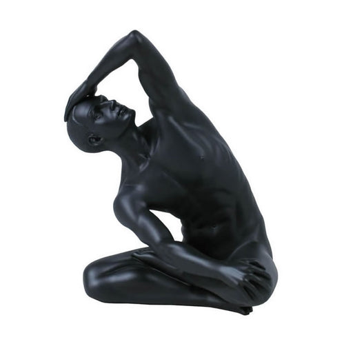 Posture Male Nude Sculpture- Black