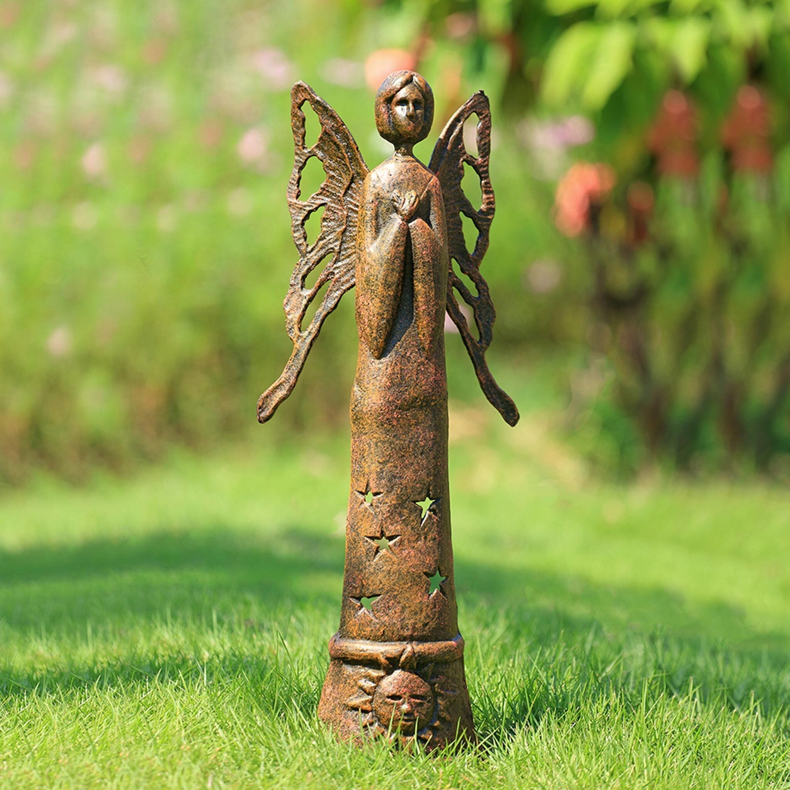 Angel Garden Sculptures | Outdoor Sculptures | AllSculptures.com