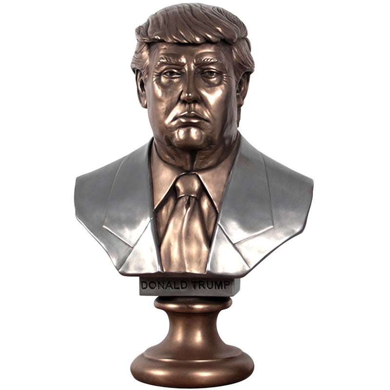 President Donald Trump Bust Statue