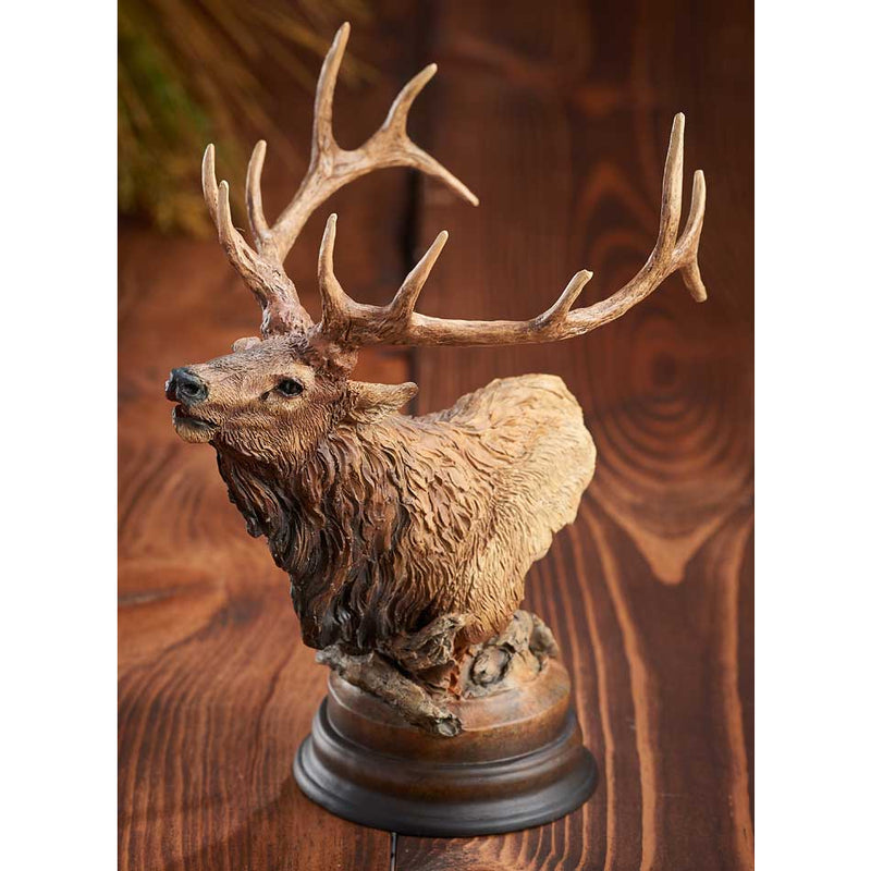 Primal Call Elk Statue by Stephen Herrero