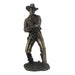 Pulling Pistols-Cowboy Statue