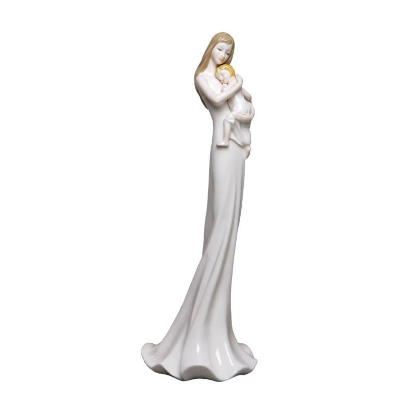 Quiet Moment With Baby Figurine- Blonde