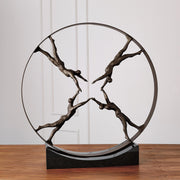 Reaching For Center Acrobat Sculpture 2