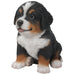 Realistic Bernese Mountain Dog Puppy Statue