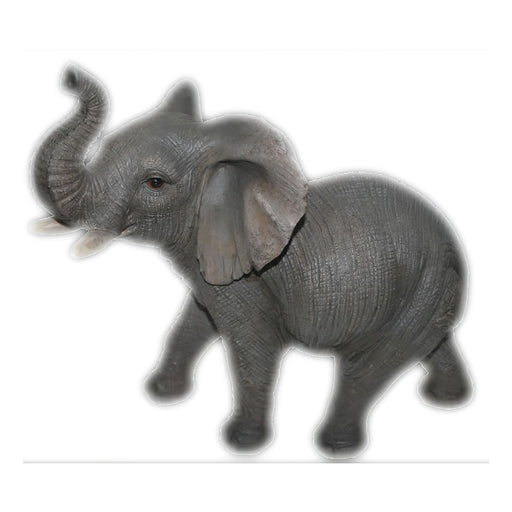 Realistic Elephant Statue- 12.25 inch