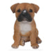 Realistic Staffordshire Terrier Puppy- Brown/White