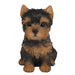 Realistic Yorkshire Terrier Puppy Statue