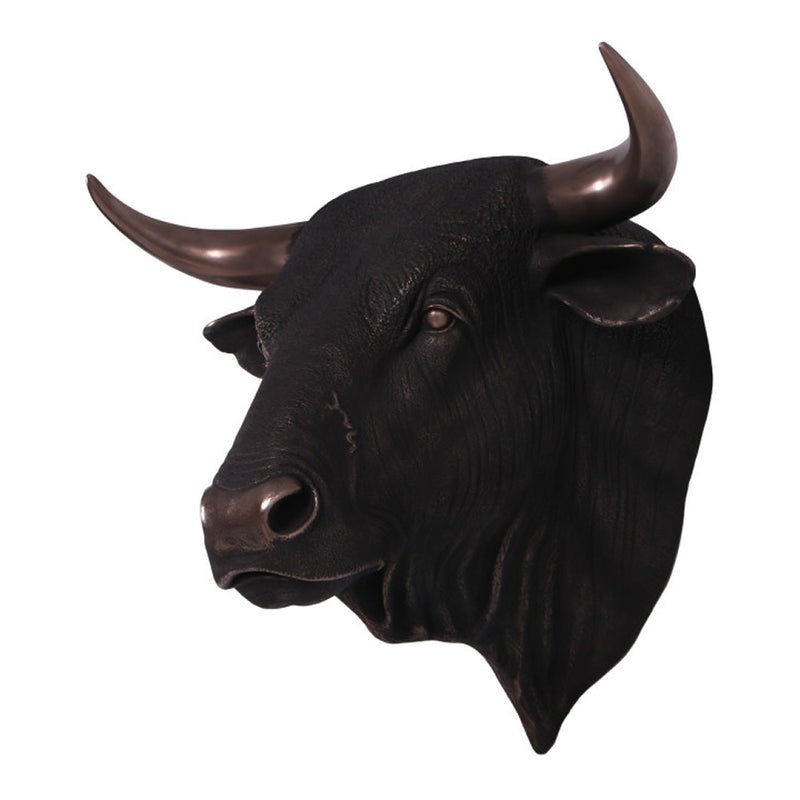Restaurant Decor Wall Sculpture Bull