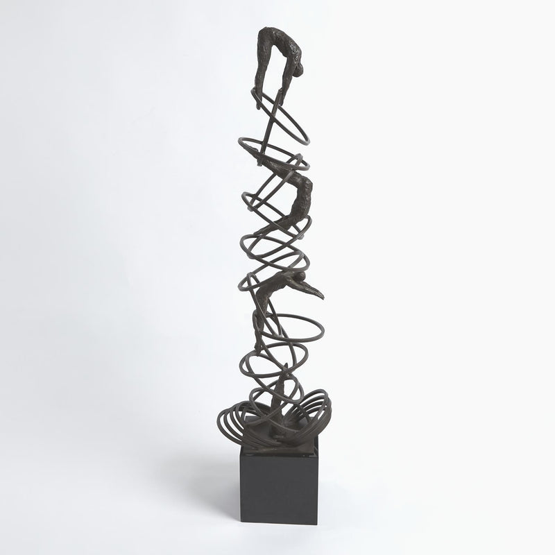 Ring Divers Acrobat Sculpture 2