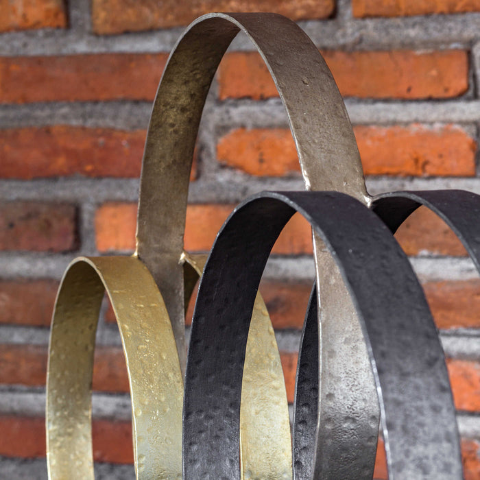 Revolution-Circular Rings Metal Sculpture