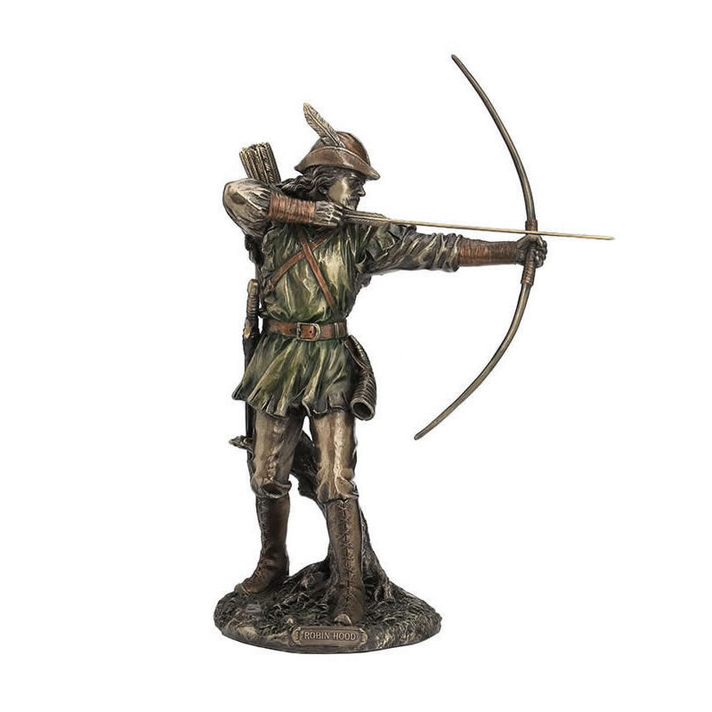 Robin Hood Shooting Arrow Statue