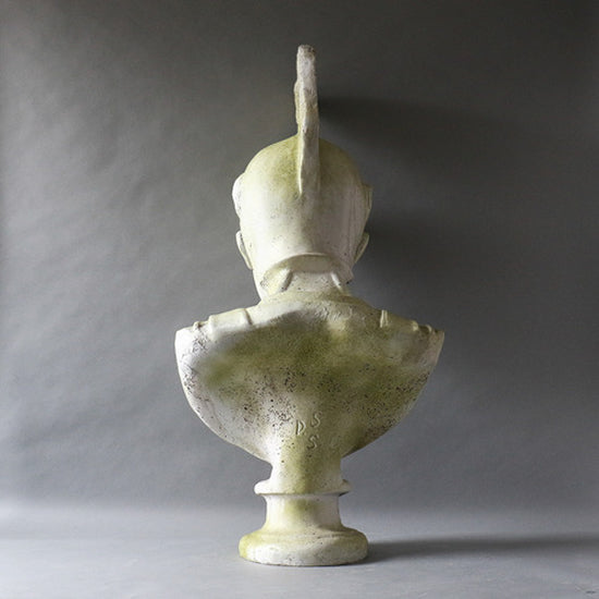 Roman Soldier with Helmet Bust