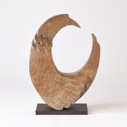 Rooster Sculpture Oxidized Finish