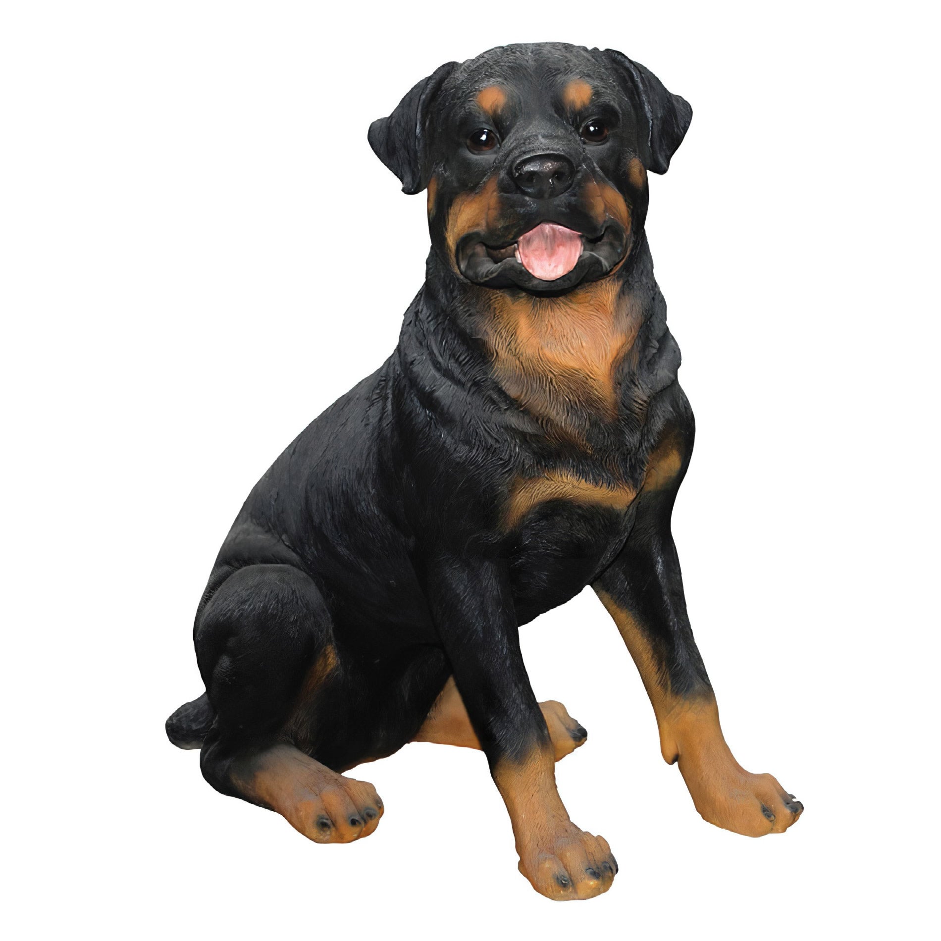Aggressive Rottweiler Statue Rottweiler Statue, Sculpture & Figurine | AllSculptures.com