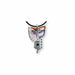 Rurik Crystal Mask Necklace, Purple/Orange by Mats Jonasson