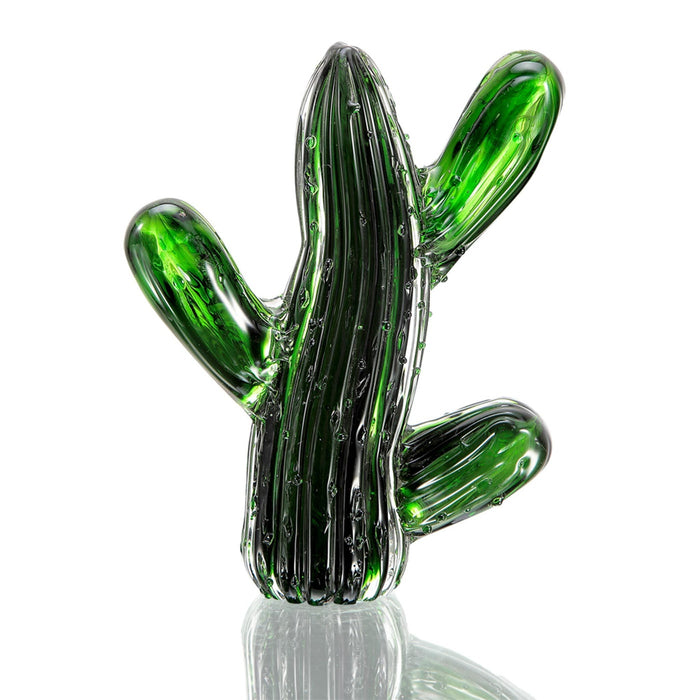 Saguaro Glass Cactus Figurine by San Pacific International/SPI Home