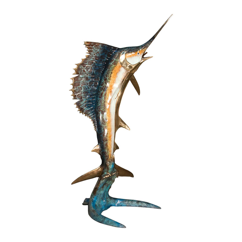 Sailfish Bronze Fountain