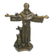 Saint Francis with Animals Bronze Sculpture