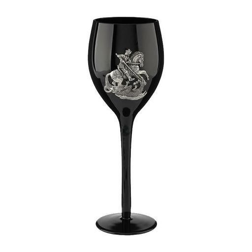 St. George Slaying Dragon Wine Glass