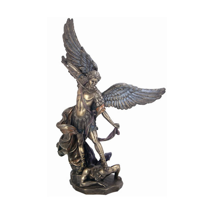 Saint Michael Sculpture- 15 Inch