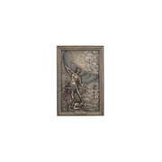 Saint Michael Tramples Demon Wall Plaque by Veronese Design