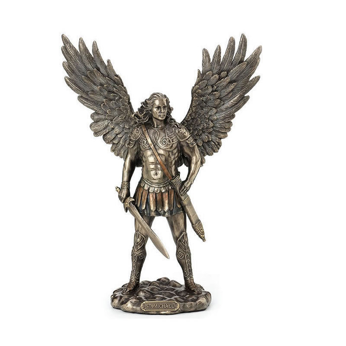 Saint Michael With Sword And Scabbard Statue
