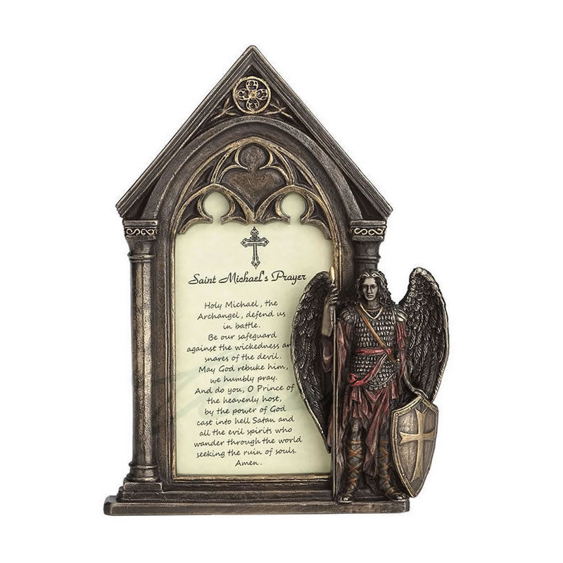 Saint Michael's Prayer Photo Frame