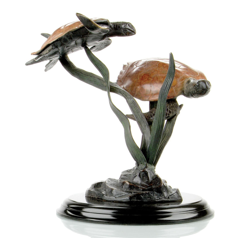 Sea Grass Tango-Turtles Sculpture by San Pacific International/SPI Home