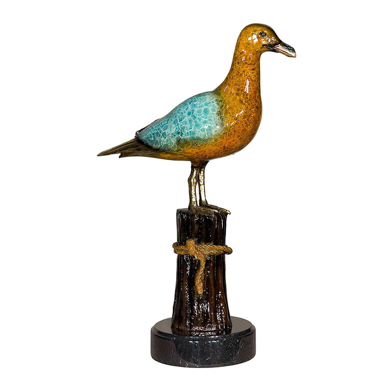 Seagull Bronze Statue Modern