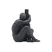 Sebastian Nude Male Statue- Black
