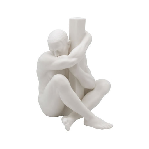 Sebastian Nude Male Statue- White/Matte
