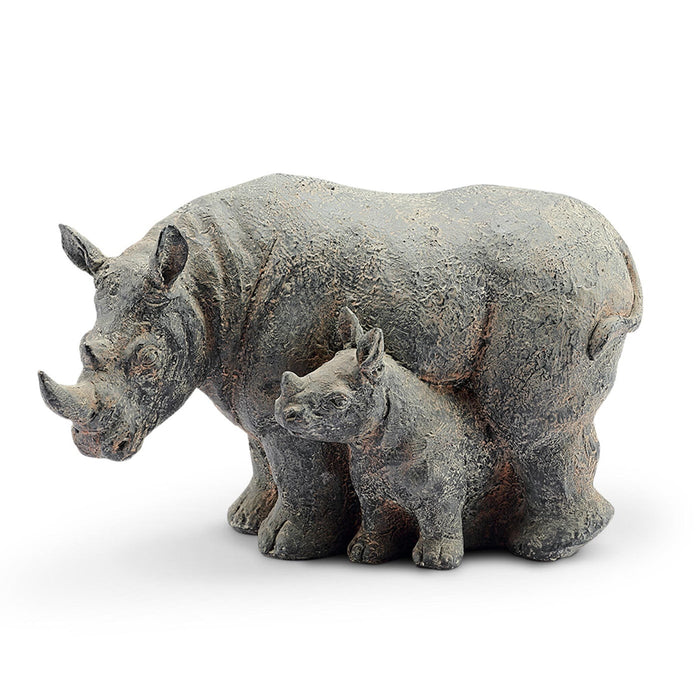 Serengeti Serenity Rhino Garden Sculpture by San Pacific International/SPI Home